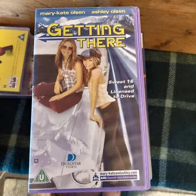 Walt Disney Getting There - Olsen Twins VHS Family Movie  • £4