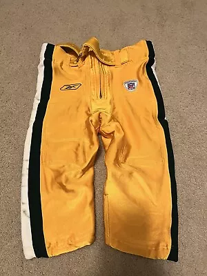 GREEN BAY PACKERS Yellow Home Pants Team Issued Game Worn Reebok New Berlin 👀 • $99.99