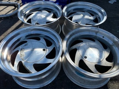 $395 • Buy 15 Wheels Rims Vintage American Racing Classic Polished Lip Blade