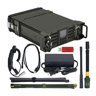 Professional SDR Transceiver Full-Band Manpack Radio+Bluetooth GPS Module IP67 • $2045.27