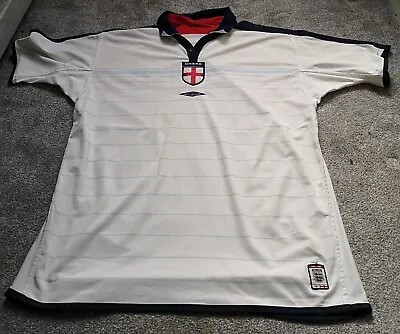 England Football Shirt 2001 Umbro • £40