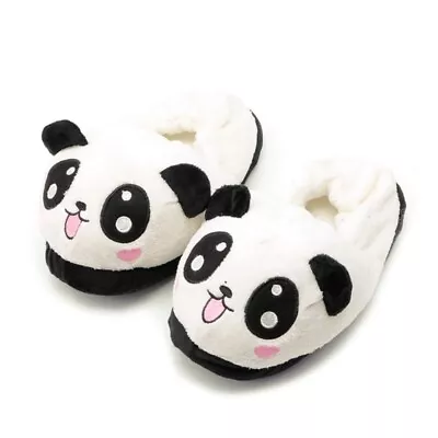 Panda Cotton Slippers For Women S Winter Indoor Home Slipper Slip Cute • $23.24