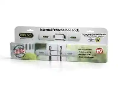 £44.95 • Buy Patlock French Patio Double Doors Security Bolt As Seen On Dragons Den BNIB