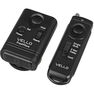 Vello FreeWave Remote Shutter Release For Select Canon/Pentax/Samsung/Contax • $39.95