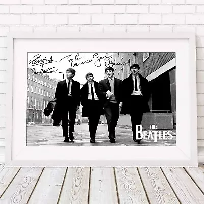 THE BEATLES - Music Legend Poster Picture Print Sizes A5 To A0 **FREE DELIVERY** • $19.95