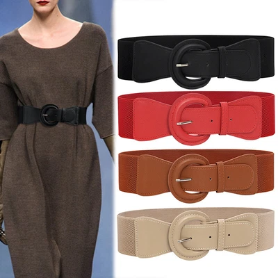 £6.50 • Buy Elasticated Nurse Belt Stretch Wide Retro Vintage Stylish Elastic Waist Trim