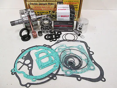 Yamaha Yz 80 Engine Rebuild Kit Crankshaft Wiseco Piston Gaskets 1993-2001 • $349