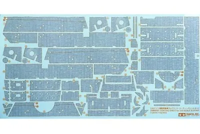 Tamiya 1/35 Elefant Zimmerit Sheet 12644 • £6.56