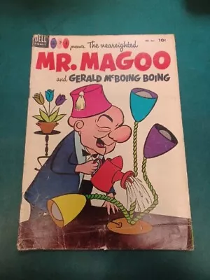 RARE 1954 1st ISSUE   MISTER MAGOO   DELL TV CARTOON COMIC BOOK COMPLTE ORIG. • $49.95