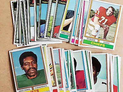 1974 Topps Football Trading Cards You Pick Free Shipping 50% Off 4 Or More • $1.30