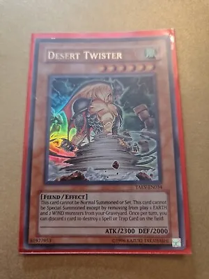 Yu-Gi-Oh! TCG Desert Twister Tactical Evolution TAEV-EN034 1st Edition Ultra... • £0.99