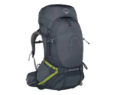 Osprey Atmos AG 65 Unisex Backpacks Color: Abyss Grey • $269.90