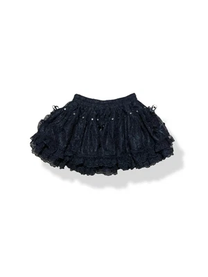 £33.92 • Buy Skirt Black Multi-Layer Loops Gothic Poizen Industries
