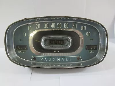 Vintage Vauxhall Instrument Dash Cluster Speedometer Gauge • $95