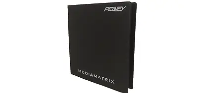 Peavey Mini 5.5 X 8.5 Inch 3-Ring View Binder (Black) • $13