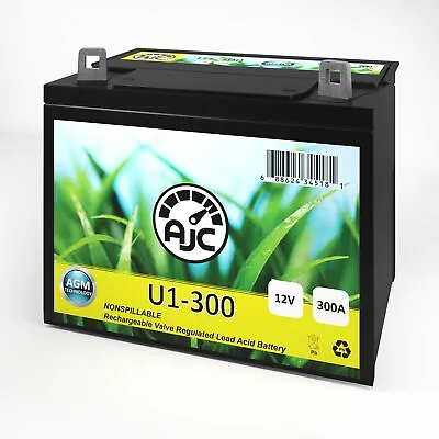 AJC U1 Lawn Mower And Tractor Battery • $79.19