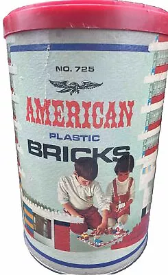 Vintage Halsam American Plastic Bricks #725  • $25