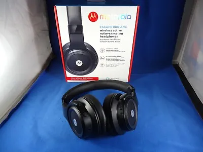 Motorola Escape 800 ANC Wireless Active Noise Cancelling Over The Ear Headphones • $60