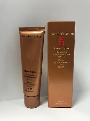 2 Elizabeth Arden Sheer Lights Illuminating Tinted Moisturizer SPF 15 Lot M • $26.95