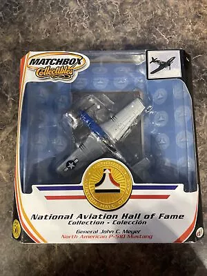 1:72 MATCHBOX Aviation Hall Of Fame P-51D Mustang Die-Cast Plane NIB #97472 • $14.97