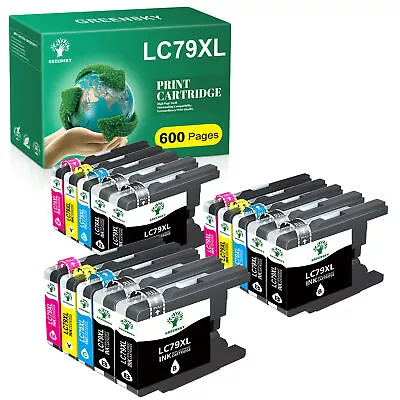 LC79 LC79 XL Ink Replacement For Brother MFC J6710DW J5910DW J825DW J835DW Lot • $5.59