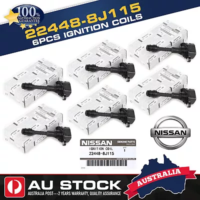 Nissan Elgrand E51 VQ35 3.5 6 X COIL PACKS Ignition FULL SET BRAND NEW • $186.44