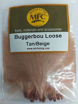 MFC BUGGERBOU LOOSE FEATHERS MARABOU   (2 Inch)     Tan   • $4.38