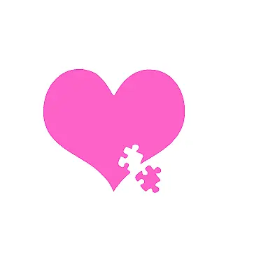 Autism Awareness Heart Puzzle Decal Sticker Autistic Kids For Car Truck SUV • $2.99