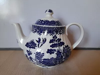 Barratts Of Staffordshire Blue Willow Pattern 2pt Teapot & Lid  • £14