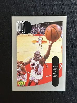 1998 Upper Deck Mini Sticker Michael Jordan #52 Basketball Card Chicago Bulls • $1.99
