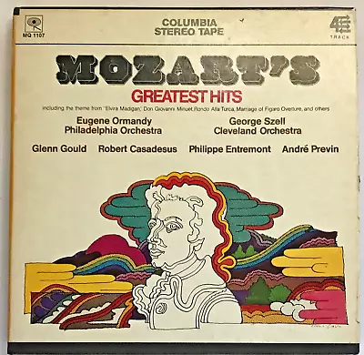 7-1/2ips  Mozart's  Greatest Hits Entremont Szell Ormandy Reel Tape • $14.50
