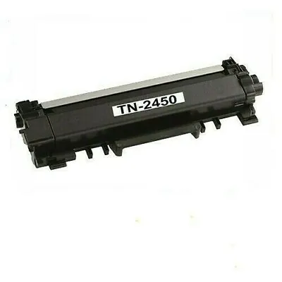 2x TN2450 W/CHIP Toner For Brother HL-L2350DW HL-L2375DW HL-L2395DW MFC-L2710DW • $26