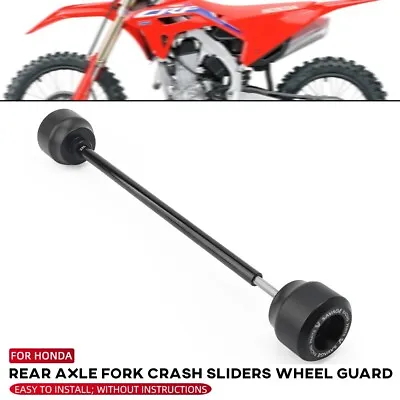 Rear Wheel Fork Axle Slider Crash Guard Protector For HONDA CRF 250R/X CRF450RX • $22.99