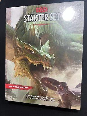 Wizards Of The Coast Dungeons & Dragons Starter Set D&D Boxed Game  NEW  SEALED • $24