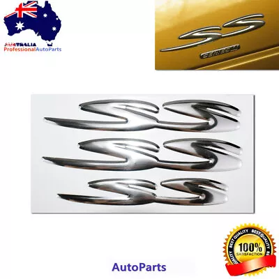 M6 3X SS Badge For Holden VU VT VX SS Commodore Ute Sedan Wagon Chrome • $21.95