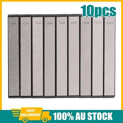 10PCS Diamond Sharpening Stone SetKnife Sharpener System Sharpening Sharpening • $42.57