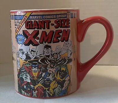 2012 HTF Giant-Size X Men Comic Marvel Coffee Cup Red / Grey Collectors Cup • $5.99