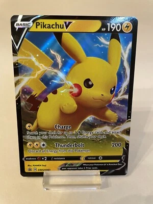 $1.39 • Buy Pokemon Pikachu V SWSH061 Ultra Rare Black Star Promo NM