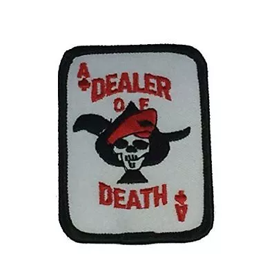 Ace Of Spades Card With Skull And Beret Patch Dealer Of Death Vietnam War • $8.98