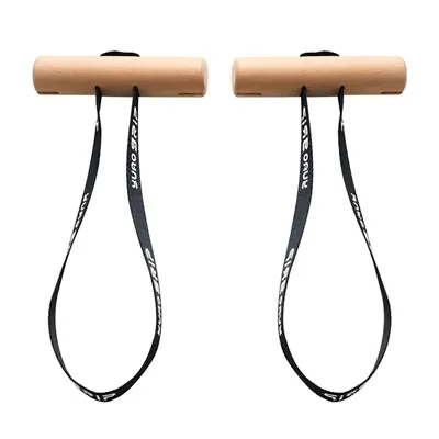 1Pair Pull Up Grips T Bar Row AttachmentBarbell GripsLifting Workout Handles • £11.10