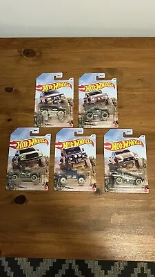 Hot Wheels Off-Road Mud Runners Set Of 5 • $34.99