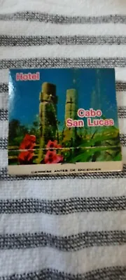 Tiki Matchbook Cover: Hotel Cabo San Lucas Mexico Unstruck Matchcover B • $1.50