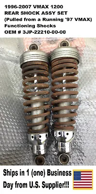 VMAX-1200 '96-07 REAR SHOCK ASSY SET 3JP-22210-00-00 (Preowned-Used) • $39.99