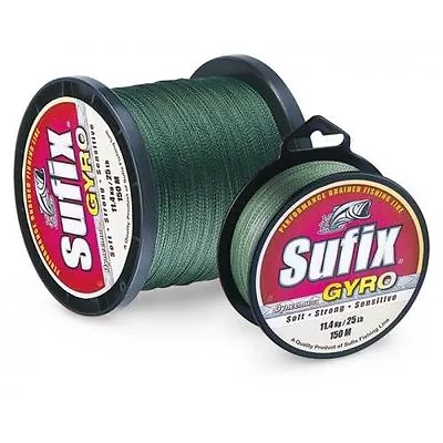 SUFIX GYRO Braid Dyneema / Dacron - 1000 M 100 Lb 45.4 Kg Bulk Spool - 0.9mm • $115.84