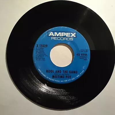 £5 • Buy Melting Pot - Kool And The Gang  -Ampex Records - Rare Funk Cover Version 45/7 