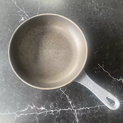 Le Creuset Enamelled Cast Iron 20cm Small Frying Omelette Skillet Non Stick Pan • £40