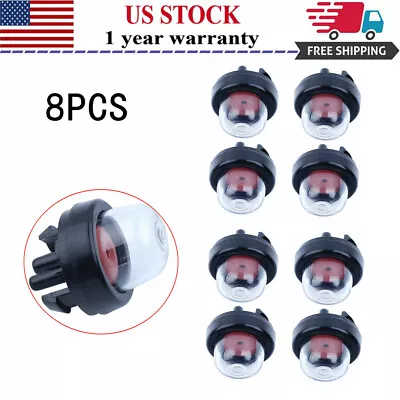 8X Primer Pump Bulbs For Poulan Homelite Craftsman Stihl Echo Husqvarna Ryobi • $9.27