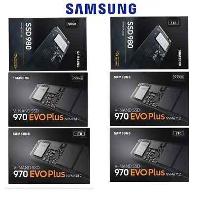Samsung 970 Evo Plus 250G 500G 1TB 2TB NVMe M.2 SSD Internal Solid State Drive • $99.95