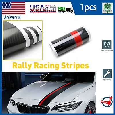 7  Hood Stripe Auto Graphic Decal Vinyl Car Truck Racing Rally Universal 14cm • $10.99