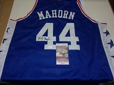 Rick Mahorn Philadelphia 76ersdetroit Pistons Motor City Jsa/coa Signed Jersey • $200